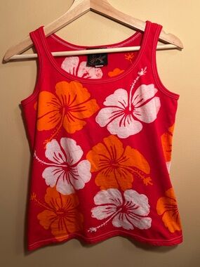 tropical tank top